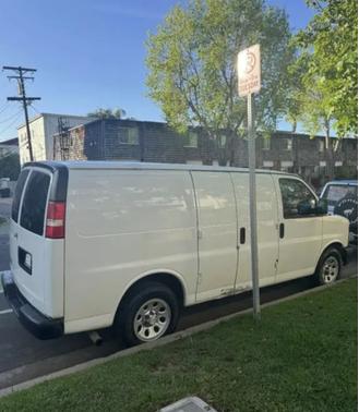 White 2014 Chevrolet Express 1500 Work Van