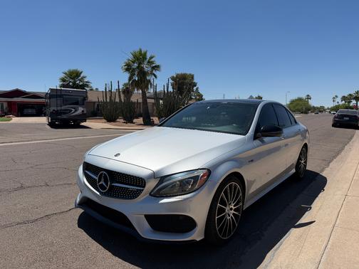Silver 2017 Mercedes-Benz AMG C 43 4MATIC