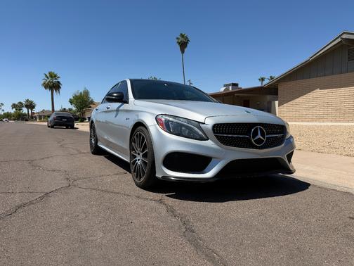 Silver 2017 Mercedes-Benz AMG C 43 4MATIC