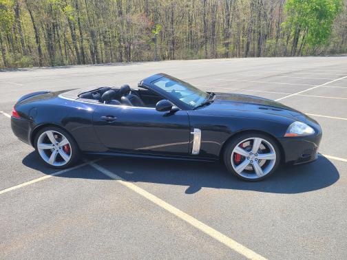 Black 2008 Jaguar XKR Base