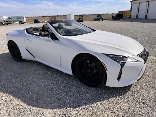 White 2024 Lexus LC 500 Base