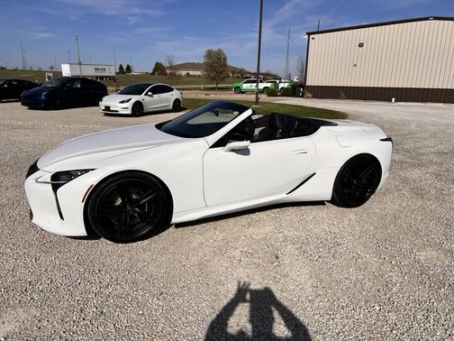 White 2024 Lexus LC 500 Base