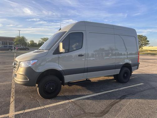 Gray 2023 Mercedes-Benz Sprinter 3500XD Standard Roof