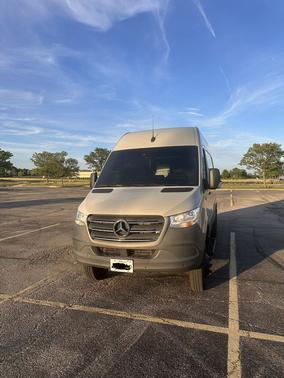 Gray 2023 Mercedes-Benz Sprinter 3500XD Standard Roof