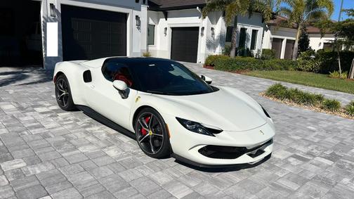 White 2025 Ferrari 296 GTS Base