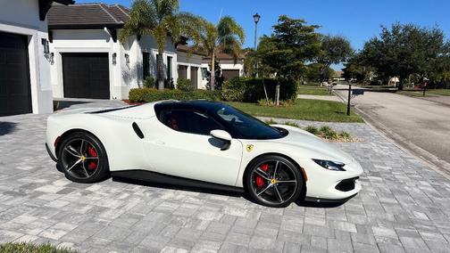 White 2025 Ferrari 296 GTS Base