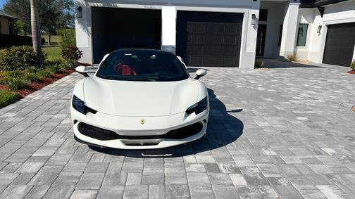 White 2025 Ferrari 296 GTS Base