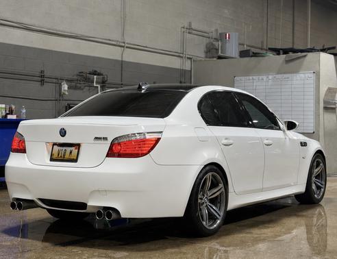 White 2008 BMW M5 Base