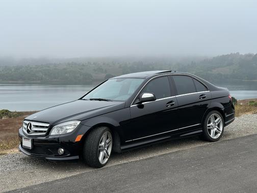 Black 2009 Mercedes-Benz C-Class C 350 Sport