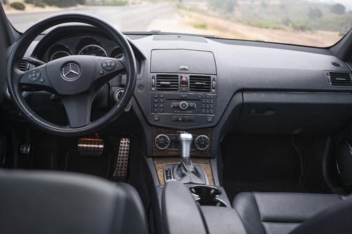 Black 2009 Mercedes-Benz C-Class C 350 Sport