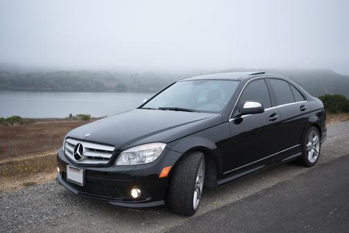 Black 2009 Mercedes-Benz C-Class C 350 Sport