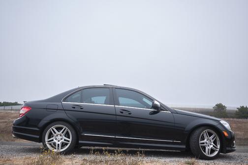 Black 2009 Mercedes-Benz C-Class C 350 Sport