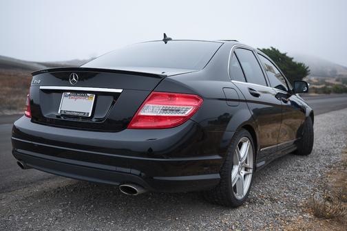 Black 2009 Mercedes-Benz C-Class C 350 Sport