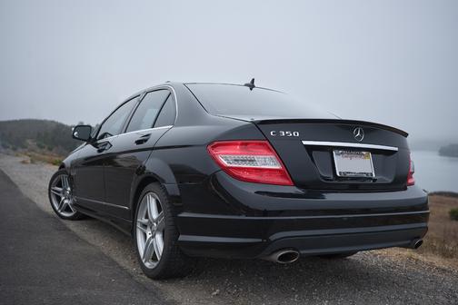 Black 2009 Mercedes-Benz C-Class C 350 Sport
