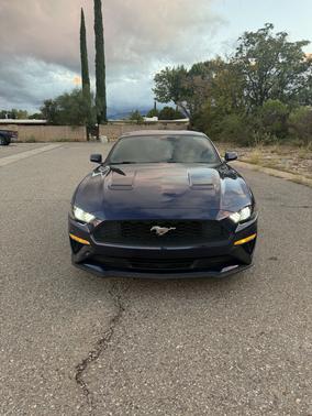 Blue 2019 Ford Mustang EcoBoost