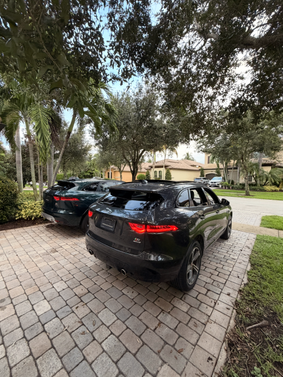 Gray 2017 Jaguar F-PACE S
