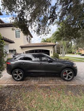 Gray 2017 Jaguar F-PACE S