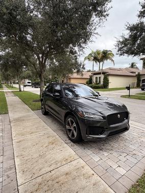 Gray 2017 Jaguar F-PACE S