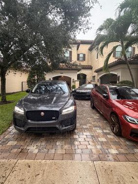 Gray 2017 Jaguar F-PACE S