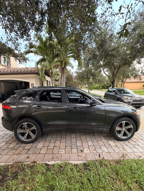 Gray 2017 Jaguar F-PACE S