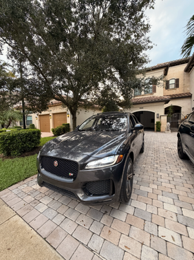 Gray 2017 Jaguar F-PACE S