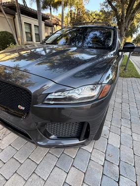 Gray 2017 Jaguar F-PACE S