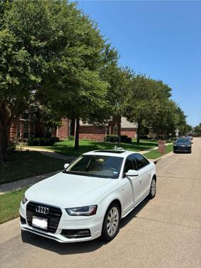 White 2015 Audi A4 2.0T Premium
