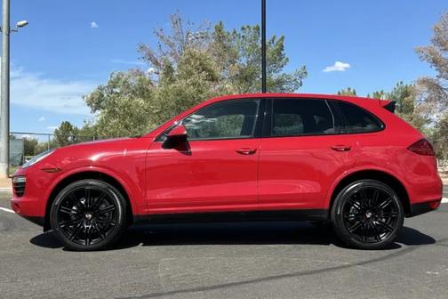 Red 2014 Porsche Cayenne Cayenne S
