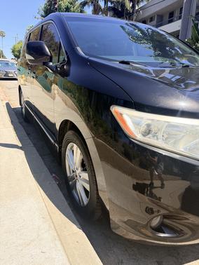 Black 2013 Nissan Quest SL