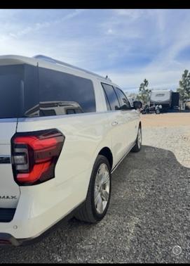 White 2022 Ford Expedition Max King Ranch