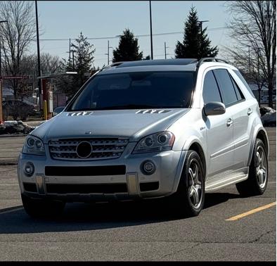Silver 2008 Mercedes-Benz M-Class ML63 AMG 4MATIC
