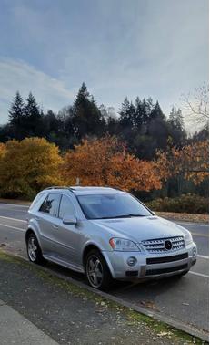 Silver 2008 Mercedes-Benz M-Class ML63 AMG 4MATIC
