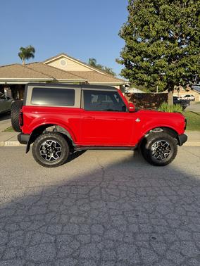 Red 2021 Ford Bronco Outer Banks