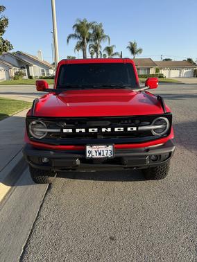 Red 2021 Ford Bronco Outer Banks