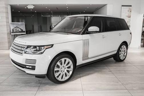 White 2016 Land Rover Range Rover 5.0L Supercharged Autobiography