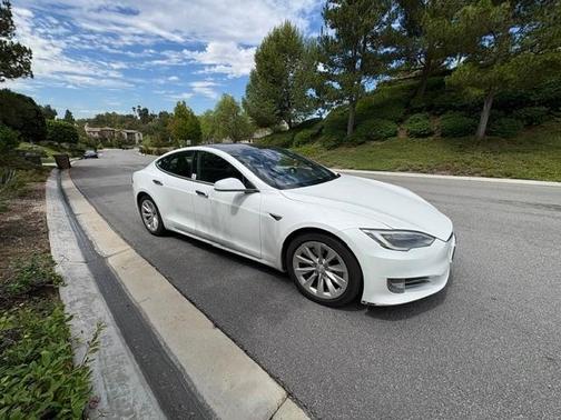White 2017 Tesla Model S 75