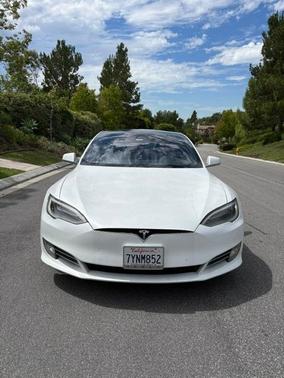 White 2017 Tesla Model S 75