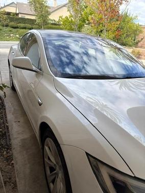 White 2017 Tesla Model S 75