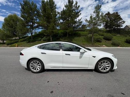 White 2017 Tesla Model S 75