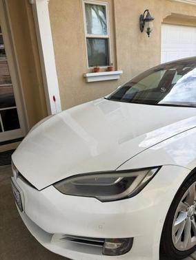 White 2017 Tesla Model S 75