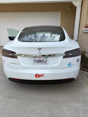 White 2017 Tesla Model S 75