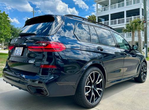 Black 2020 BMW X7 xDrive40i