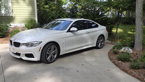 White 2015 BMW 435 i xDrive