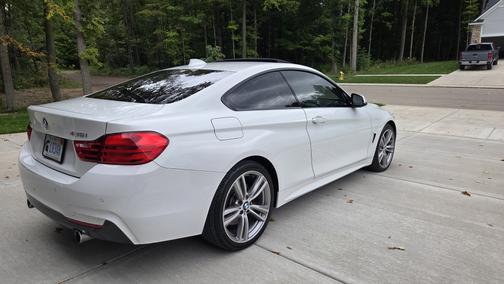White 2015 BMW 435 i xDrive
