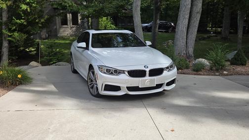 White 2015 BMW 435 i xDrive