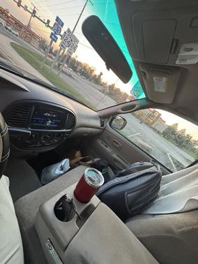 Black 2001 Toyota Tundra Limited Access Cab