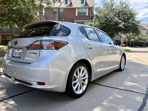 Silver 2012 Lexus CT 200h Premium