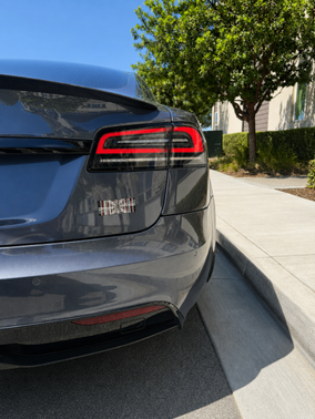 Gray 2022 Tesla Model S Plaid