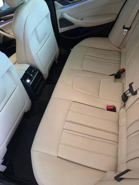 Blue 2018 BMW 540 i