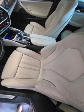 Blue 2018 BMW 540 i